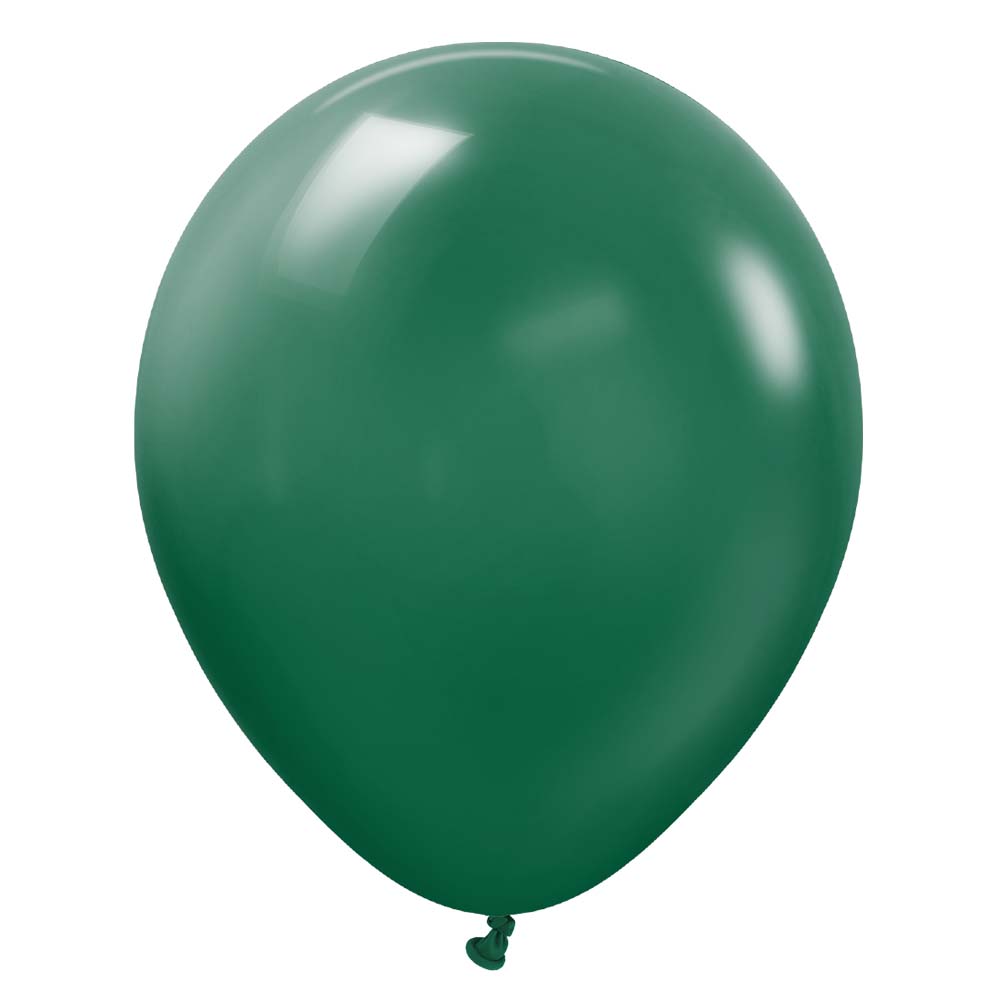 Latex Balloons 18 Inch Kalisan Dark Green