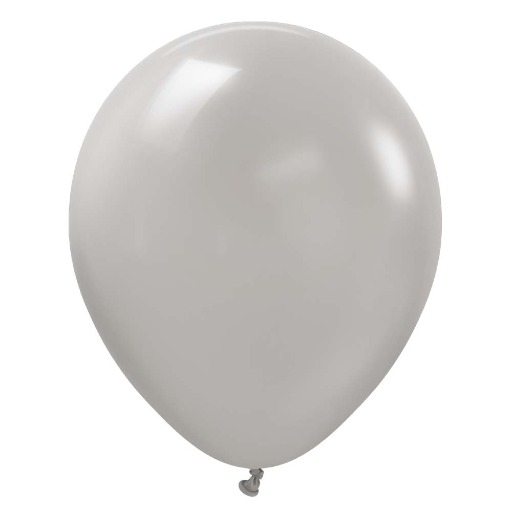 18 Inch Grey Latex Balloons