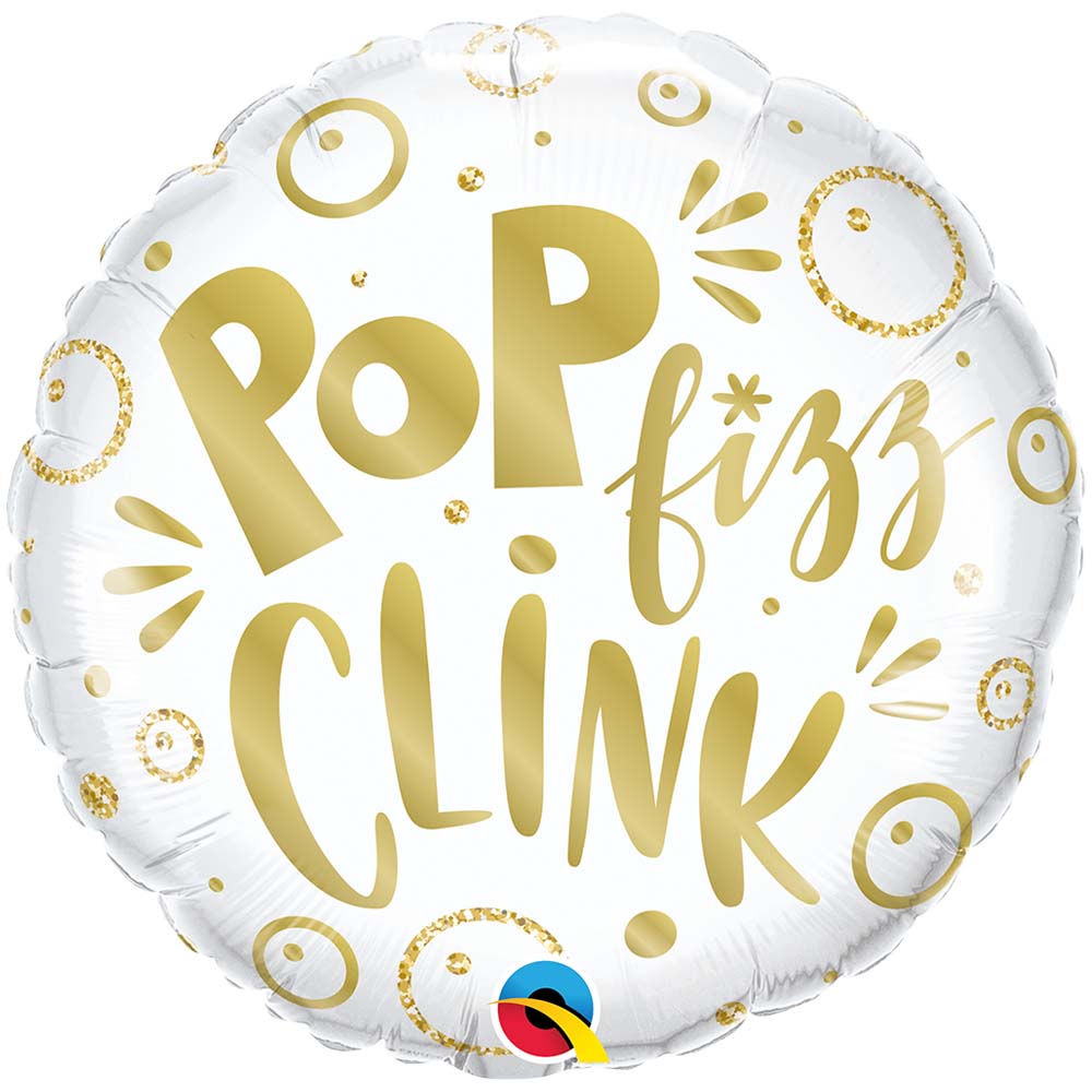 18 Inch Pop Fizz Clink Foil Balloon