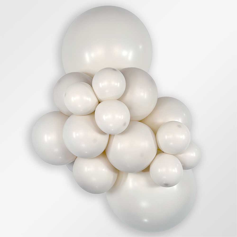 Latex Balloons 18 Inch Pastel Dusk Cream