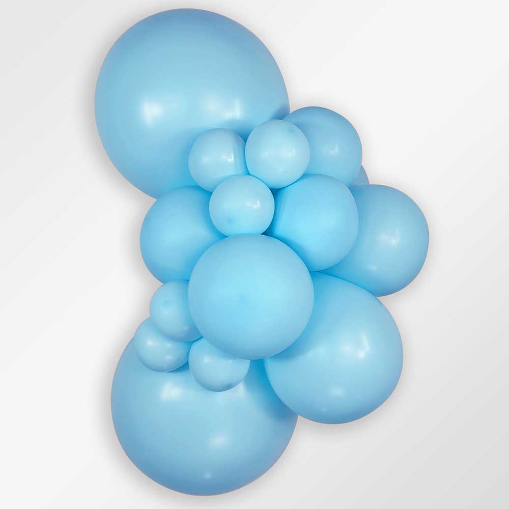 Latex Balloons 18 Inch Pastel Matte Blue