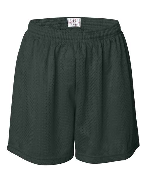 Women's Pro Mesh 5" Shorts with Solid Liner | USA Decoration
