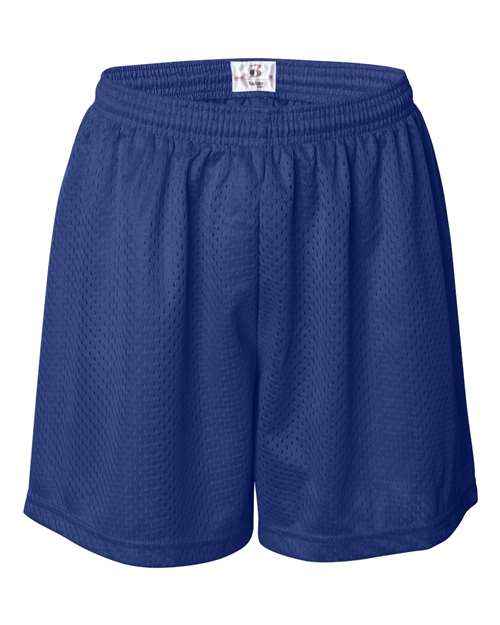 Women's Pro Mesh 5" Shorts with Solid Liner | USA Decoration