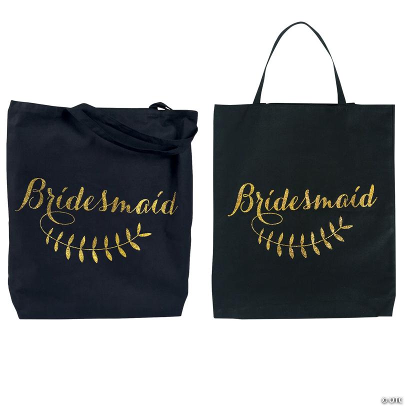 18" x 20" Large Poly-Cotton Bridesmaid Tote Bag - 1 Pc.
