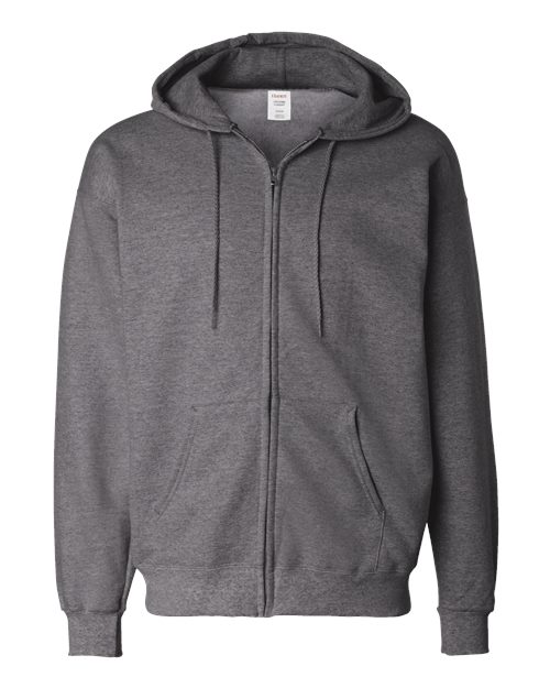Ultimate Cotton® Full-Zip Hooded Sweatshirt | USA Decoration