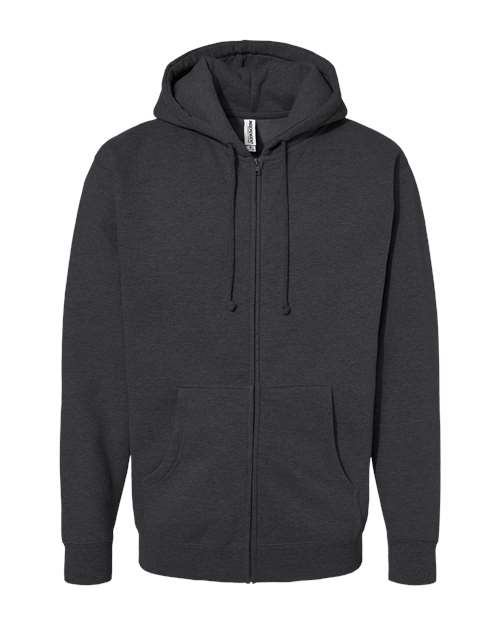 Heavyweight Full-Zip Hooded Sweatshirt | USA Decoration