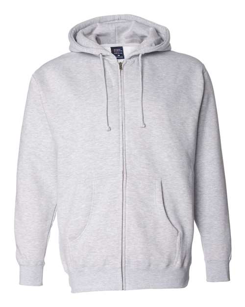 Heavyweight Full-Zip Hooded Sweatshirt | USA Decoration