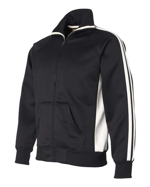 Vintage Polyester Fleece Track Jacket | USA Decoration