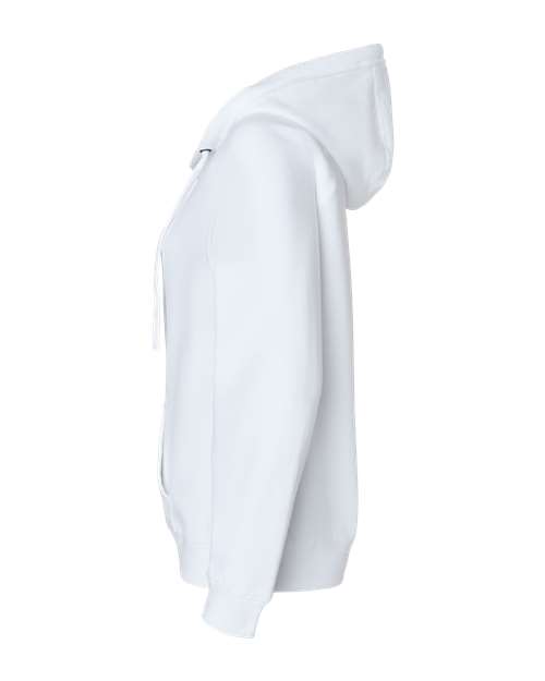 Women's Sueded V-Neck Hooded Sweatshirt | USA Decoration