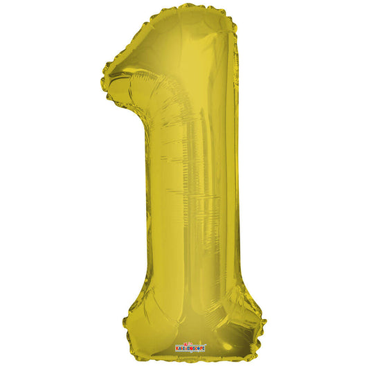 34 inch NUMBER 1 - KALEIDOSCOPE - GOLD | USA Decoration®