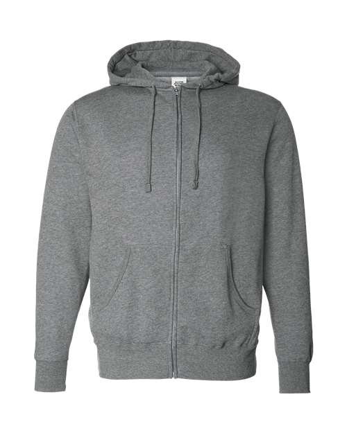 Full-Zip Hooded Sweatshirt | USA Decoration