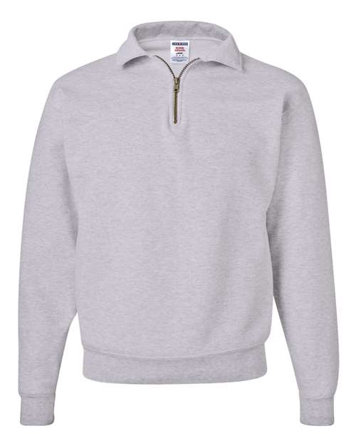 JERZEES Unisex Super Sweats NuBlend Quarter-Zip Cadet Collar Sweatshirt