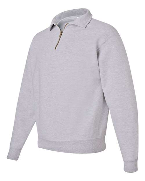 Super Sweats NuBlend® Quarter-Zip Cadet Collar Sweatshirt | USA Decoration