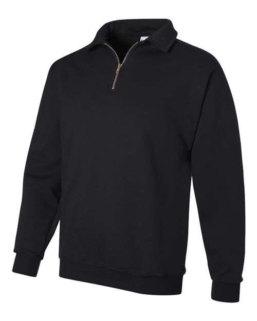 Super Sweats NuBlend® Quarter-Zip Cadet Collar Sweatshirt | USA Decoration