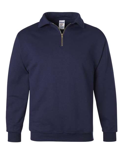 Super Sweats NuBlend® Quarter-Zip Cadet Collar Sweatshirt | USA Decoration