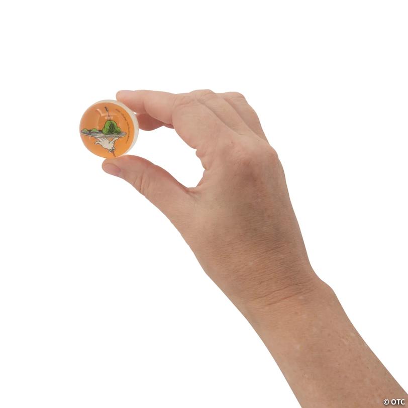 1 1/4" Mini Dr. Seuss™ Rubber Bouncy Balls - 24 Pc.