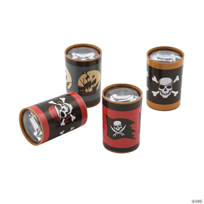 1 3/4" Bulk 48 Pc. Mini Pirate Plastic Prisms