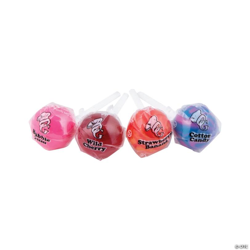 1" 37 oz. Mini Original Gourmet™ Lollipops Assortment - 100 Pc.