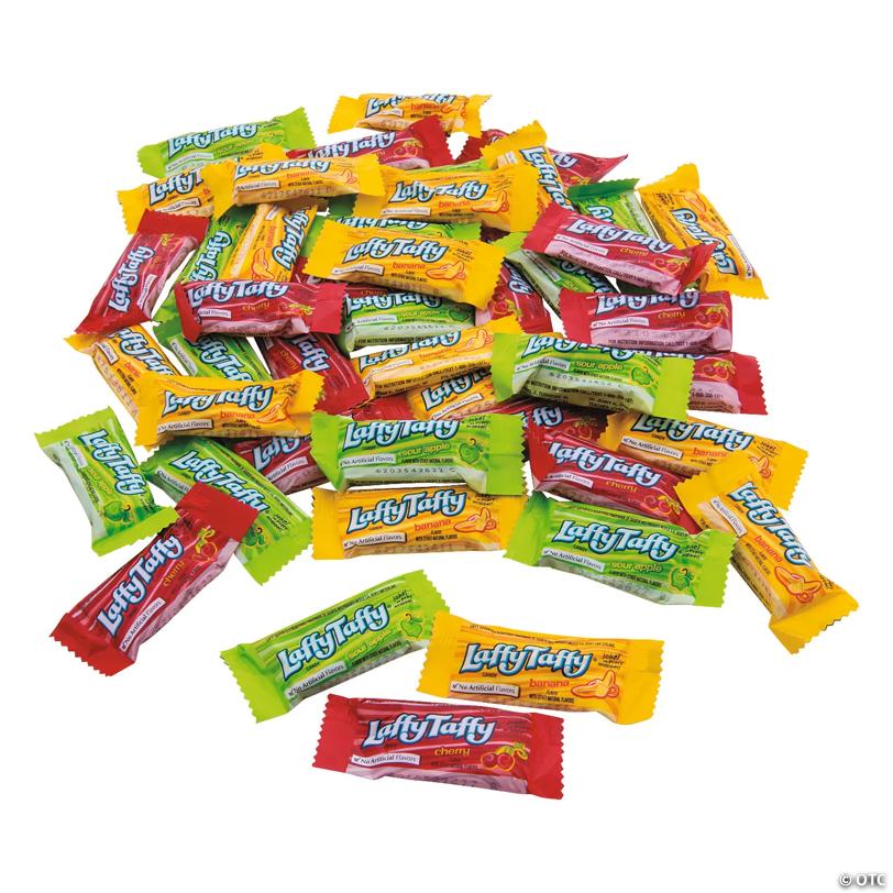 1 lb. Multicolord Laffy Taffy® Candy Assortment - 48 Pc.