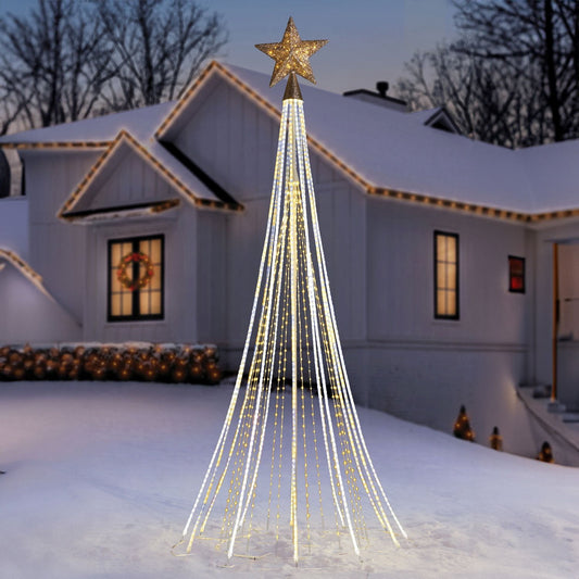 Member's Mark 10' Pre-Lit Shooting Star Tree | USA Decoration®
