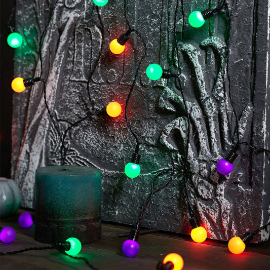 Member's Mark 50ct 8-Function LED Berry Lights, Set of 3, 24.5' Lighted Length Each | USA Decoration®
