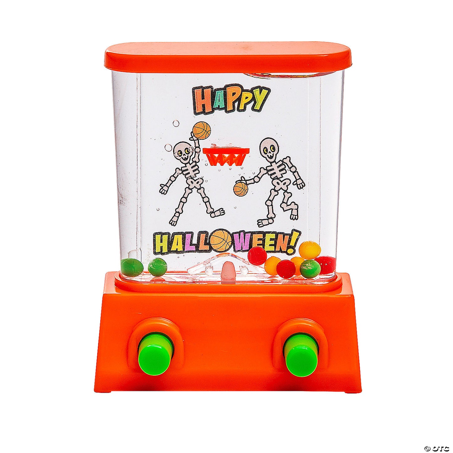 2 1/2" x 3 1/4" Mini Halloween Orange Water Games Set - 12 Pc. | USA Decoration®