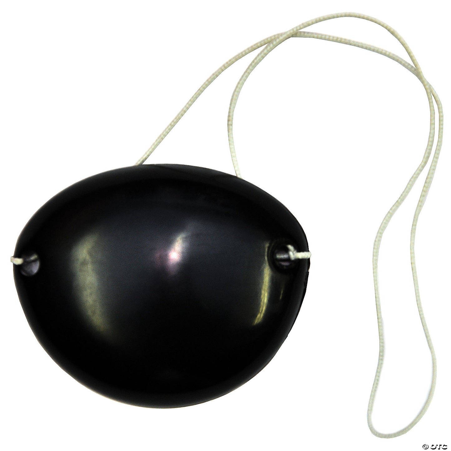 2" x 1 1/2" Black Plastic Pirate Costume Eyepatch