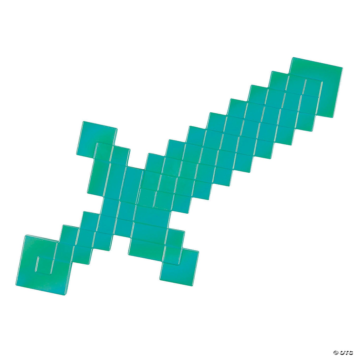 20 1/4" Minecraft™ Diamond Sword Costume Accessory | USA Decoration®