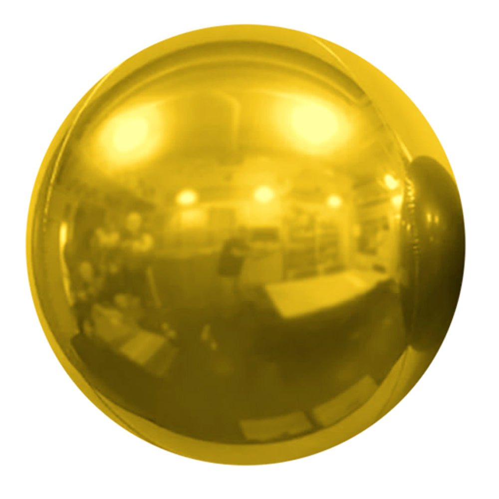 Foil Balloon 20 Inch Mirror Balloon Bright Gold