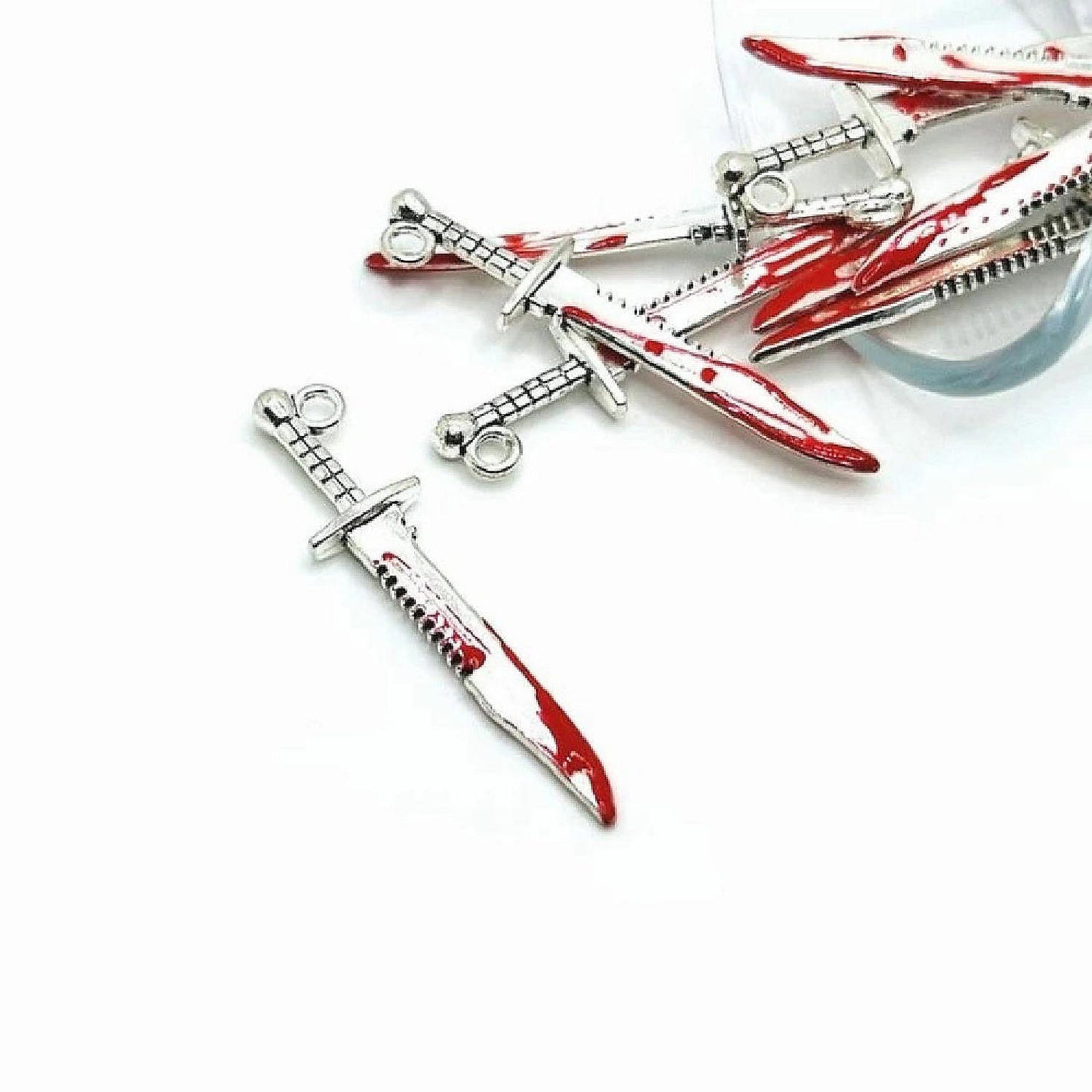 20 Pcs Halloween Hunting Knife Charms | USA Decoration®