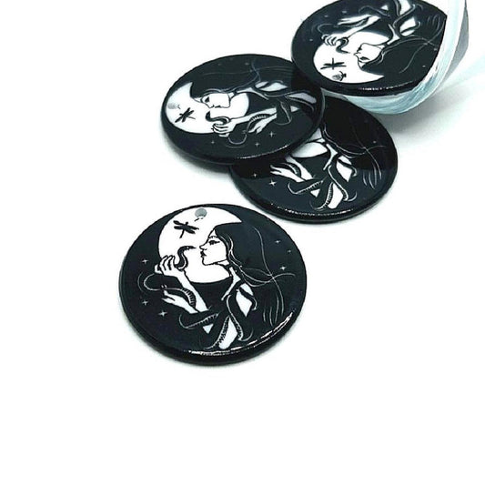 20 Pcs Hecate Halloween Witch Charms | USA Decoration®