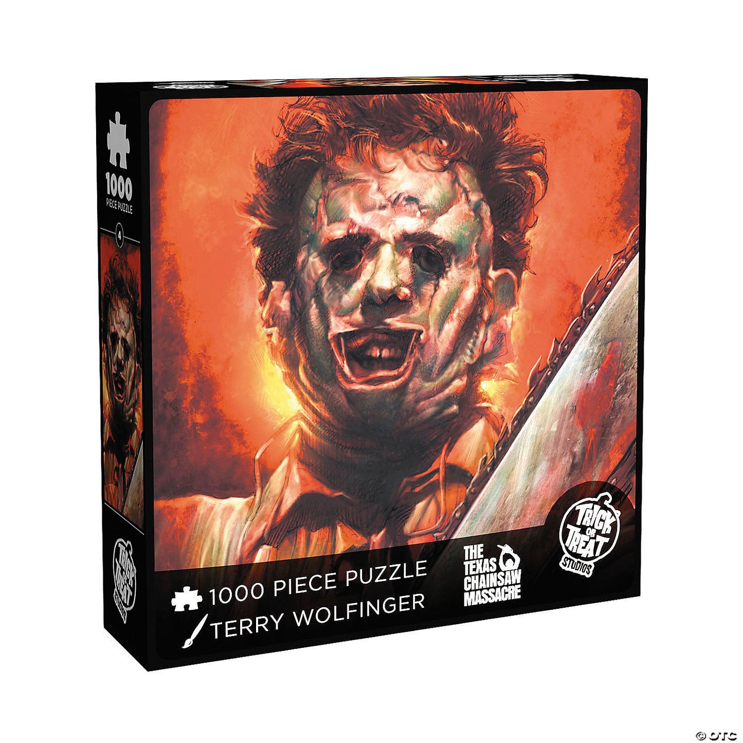 20" x 27" The Texas Chainsaw Massacre™ Leatherface 1000 Piece Jigsaw Puzzle | USA Decoration®