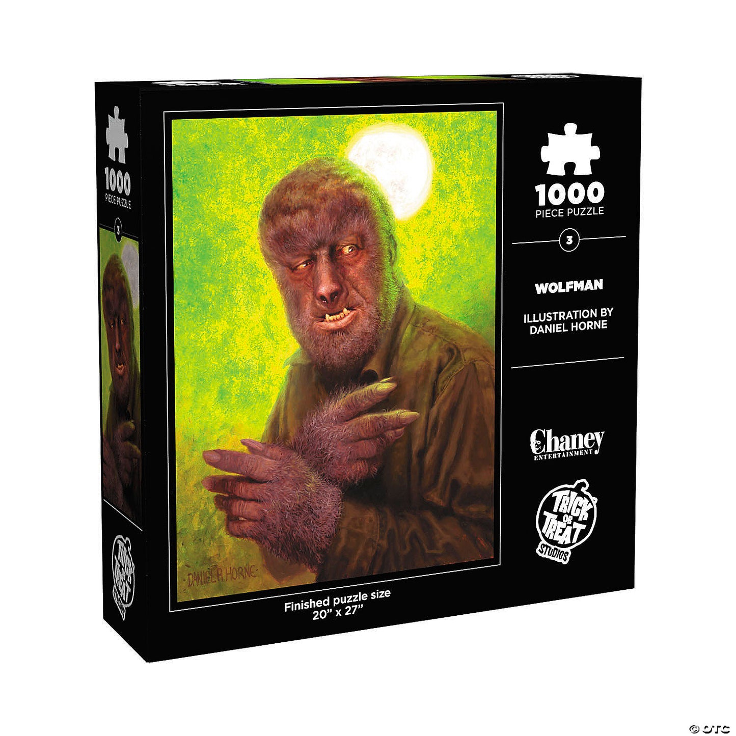 20" x 27" The Wolf Man™ (1941) 1000 Piece Jigsaw Puzzle | USA Decoration®