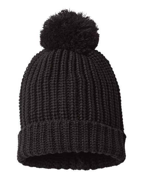 Chunky Cable Beanie | USA Decoration