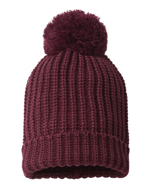 Chunky Cable Beanie | USA Decoration