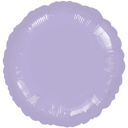 18 inch CIRCLE - METALLIC PEARL PASTEL LILAC | USA Decoration®
