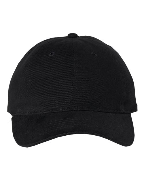 Heavy Brushed Twill Unstructured Cap | USA Decoration