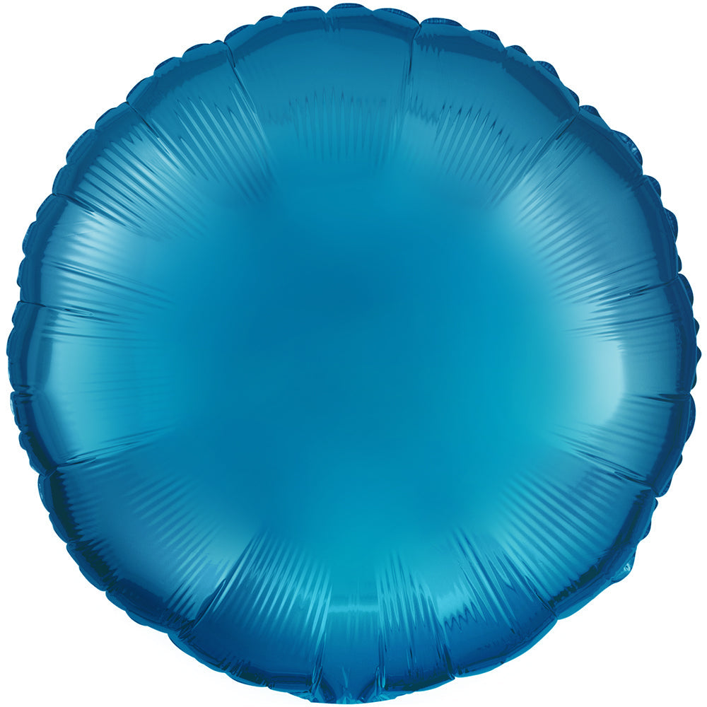 18 inch CIRCLE - METALLIC BLUE | USA Decoration®