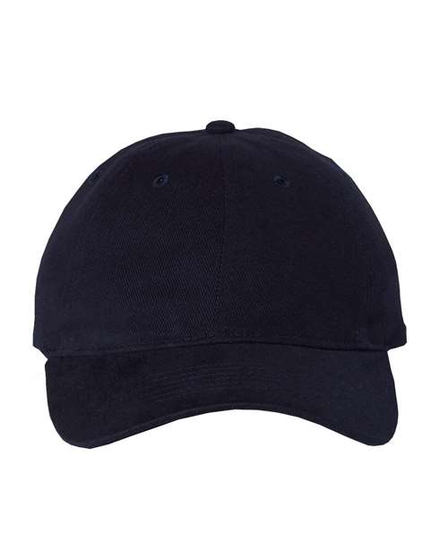 Heavy Brushed Twill Unstructured Cap | USA Decoration