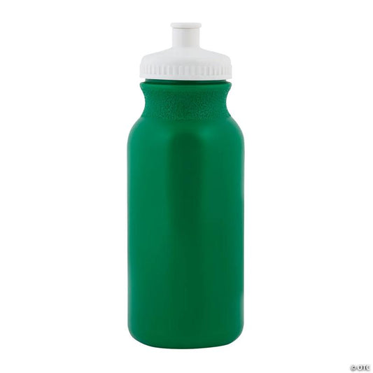 20 oz. Bulk 50 Ct. Green Plastic Water Bottles | USA Decoration®