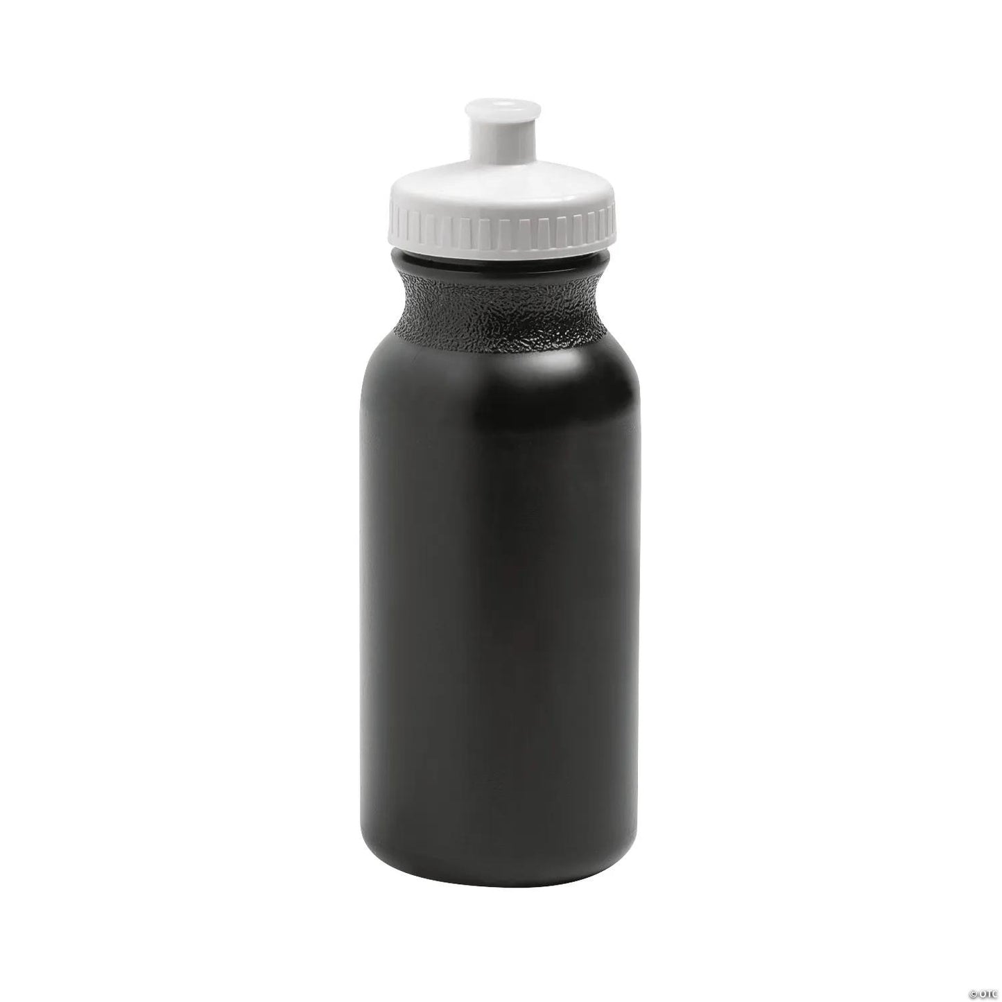 20 oz. Bulk 50 Ct. Black Plastic Water Bottles | USA Decoration®