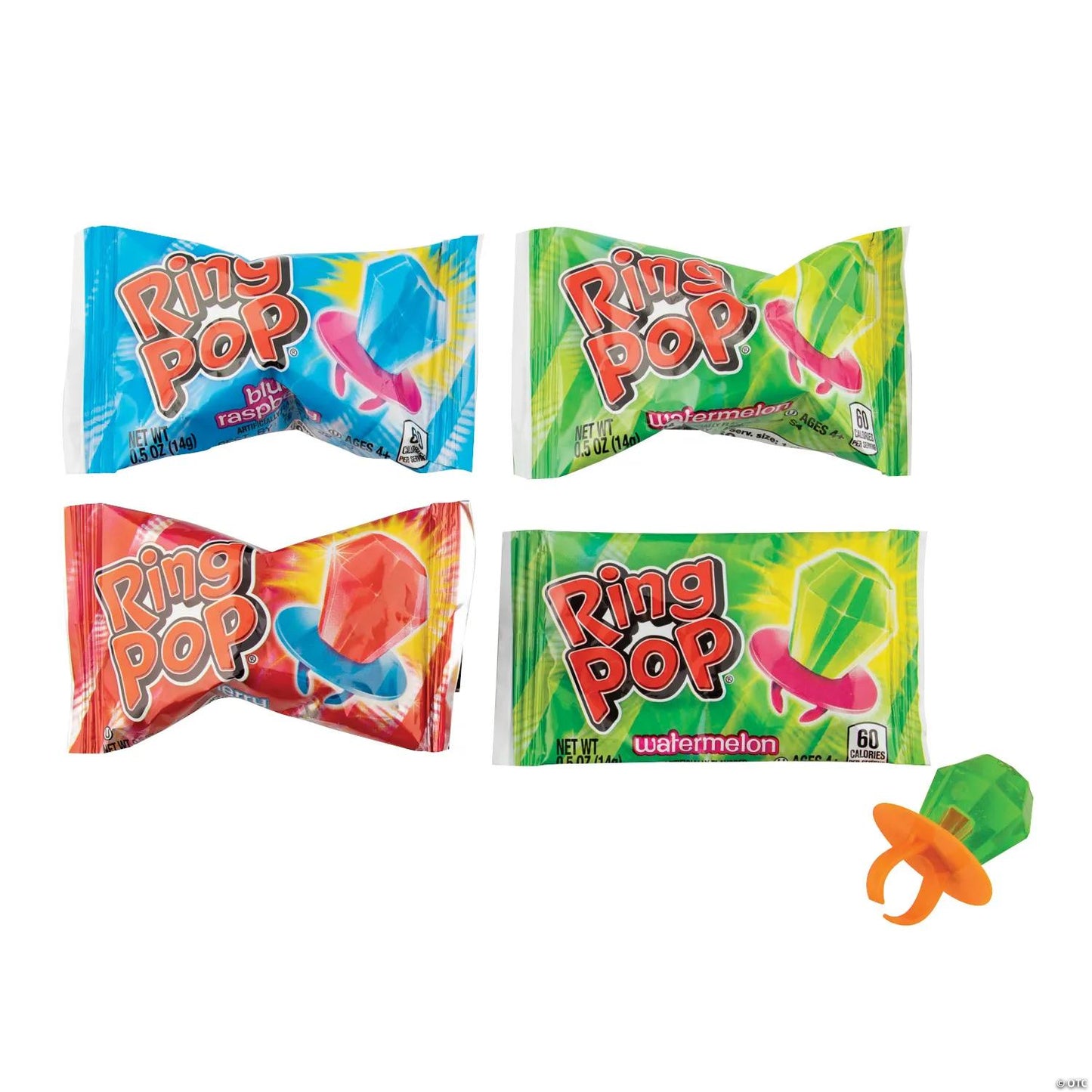 20 oz. Ring Pops & Candy Packs Flavor Variety Bag - 50 Pc.