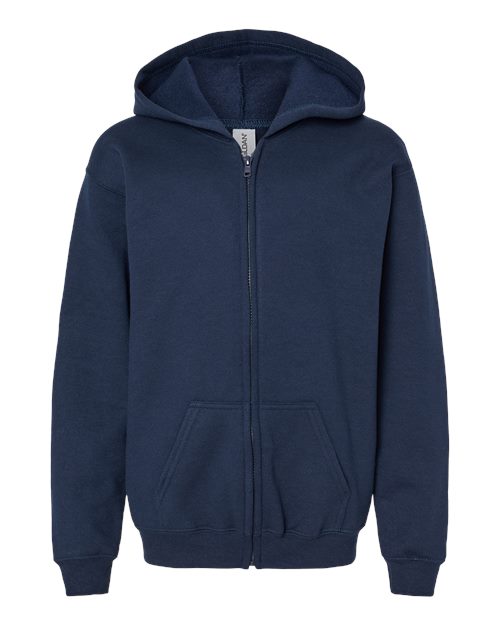 Heavy Blend™ Youth Full-Zip Hooded Sweatshirt | USA Decoration