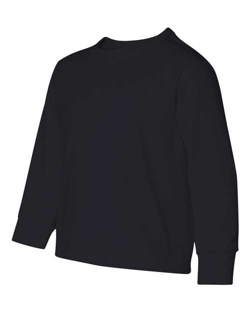 Dri-Power® Youth Long Sleeve 50/50 T-Shirt | USA Decoration