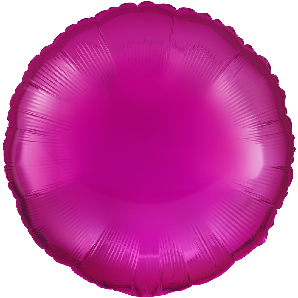 18 inch CIRCLE - METALLIC FUCHSIA | USA Decoration®