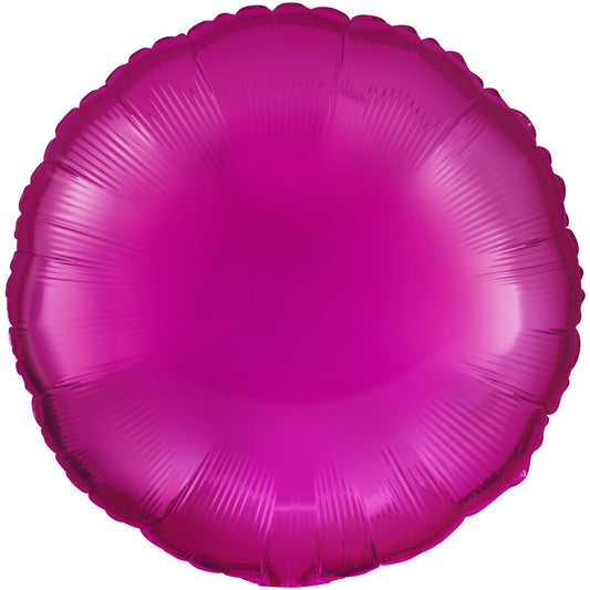 18 inch CIRCLE - METALLIC FUCHSIA | USA Decoration®