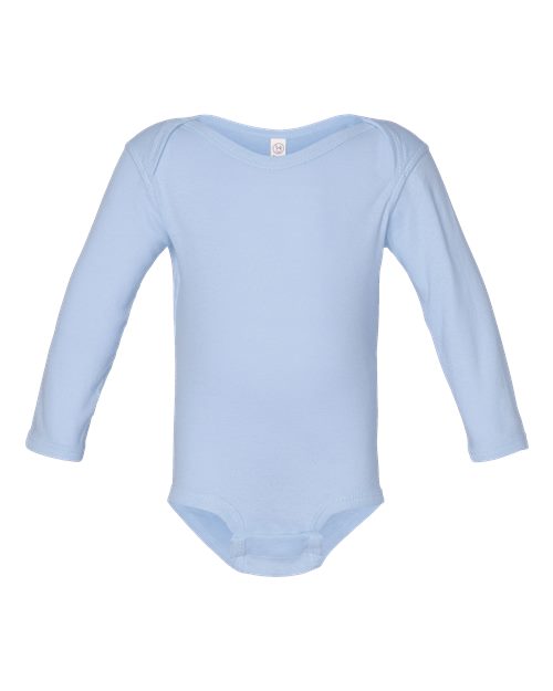 Infant Long Sleeve Baby Rib Bodysuit | USA Decoration