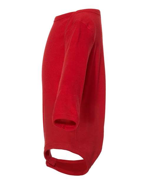 Infant Long Sleeve Baby Rib Bodysuit | USA Decoration