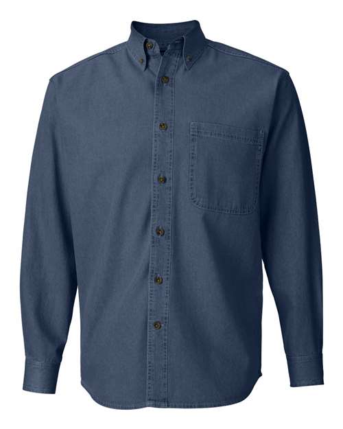 Denim Shirt Tall Sizes | USA Decoration