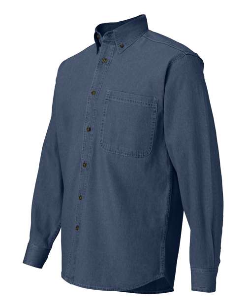 Denim Shirt Tall Sizes | USA Decoration